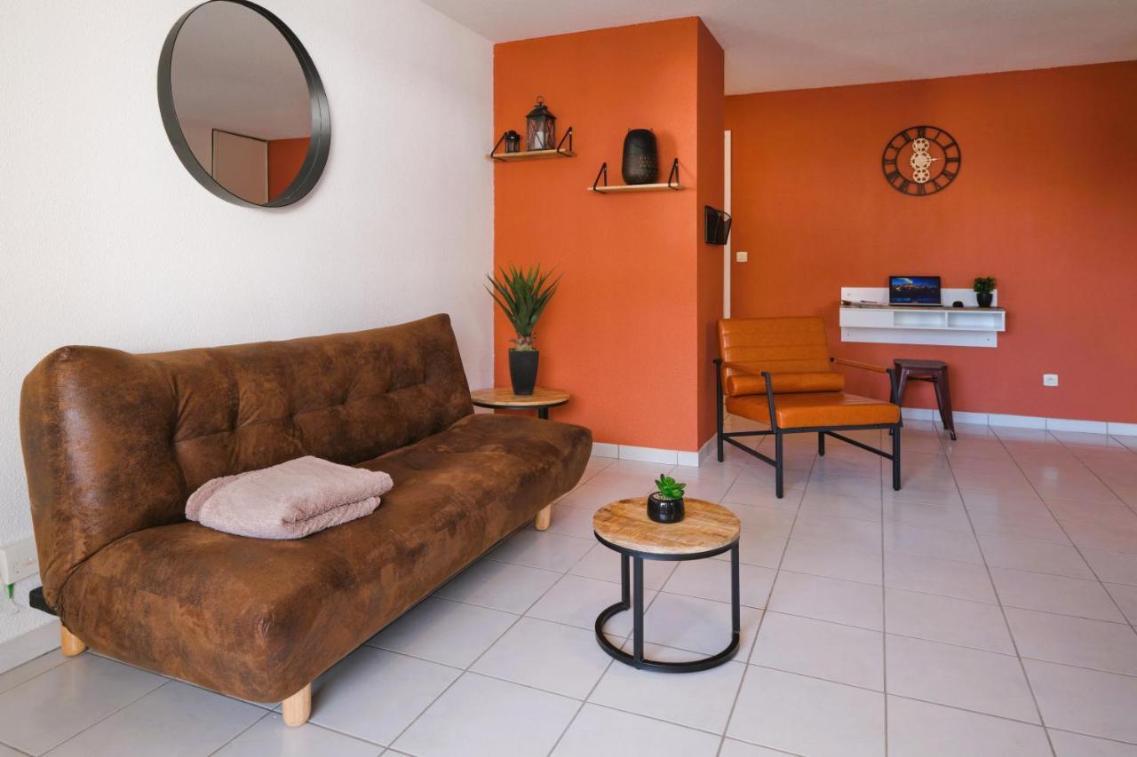 Tout Confort ! Calme, Climatisation, Piscine, Parking Gratuit, Grande Terrasse, Netflix, Wifi Carcassonne Zewnętrze zdjęcie