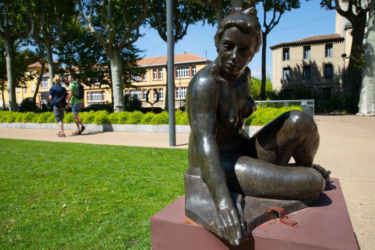 Tout Confort ! Calme, Climatisation, Piscine, Parking Gratuit, Grande Terrasse, Netflix, Wifi Carcassonne Zewnętrze zdjęcie