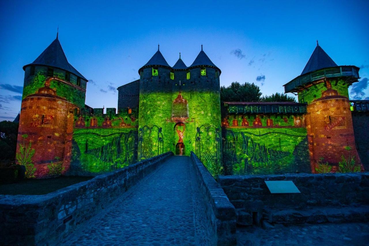 Tout Confort ! Calme, Climatisation, Piscine, Parking Gratuit, Grande Terrasse, Netflix, Wifi Carcassonne Zewnętrze zdjęcie